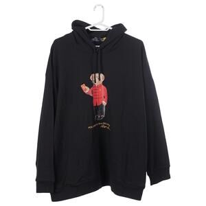 NWOT Polo Ralph Lauren Hoodie 5XB Lunar New Year Polo Bear Black Pockets